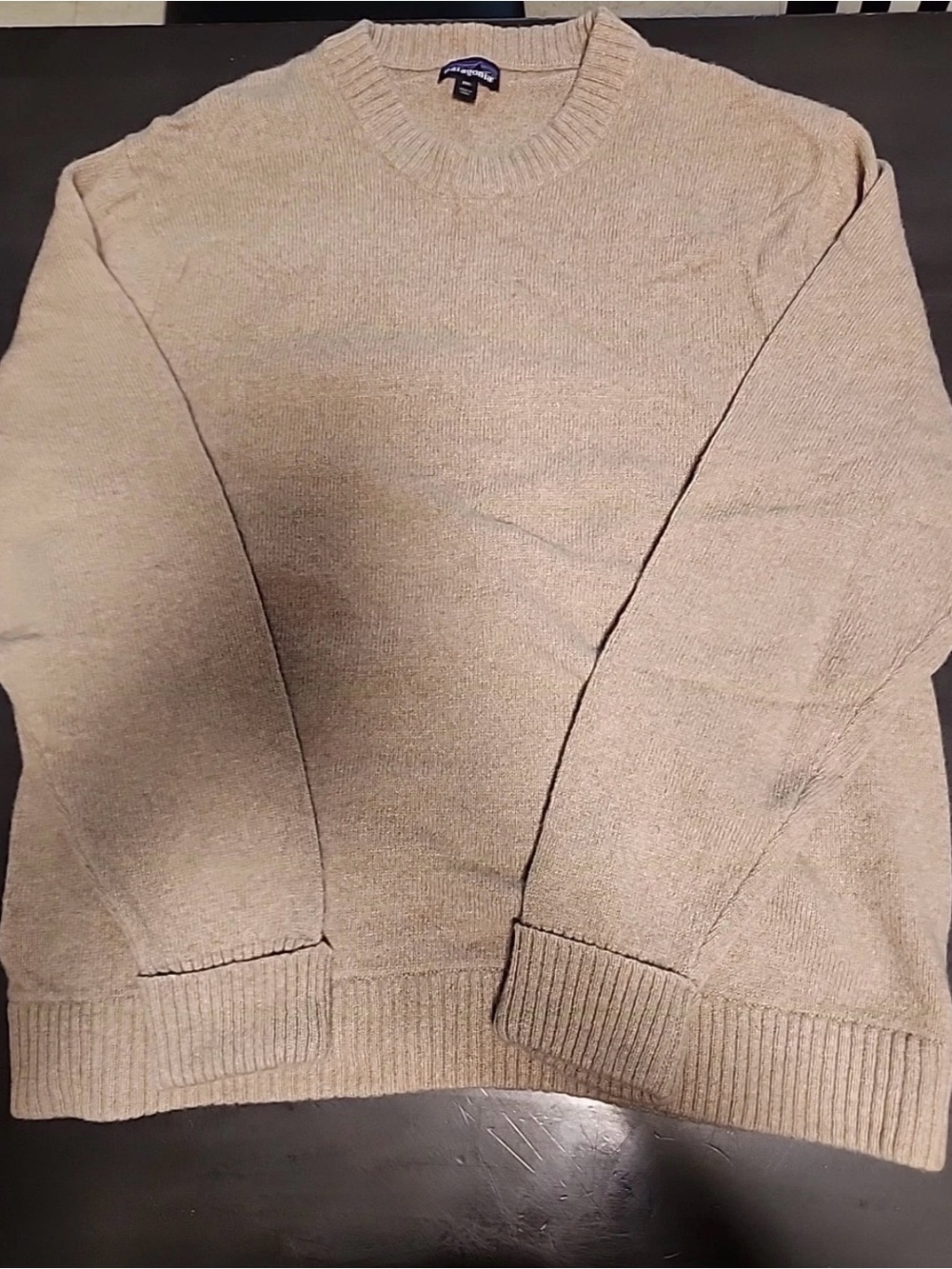 Patagonia Wool Blend Crewneck Men’s Sweater XXL - Beige